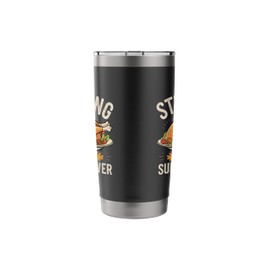 Thanksgiving Turkey Stuffing Is My Superpower Thanksgiving Stainless Steel Insulated Tumbler