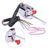 Universal Street Hot Rod Turn Signal Switch Chrome Column Mounted