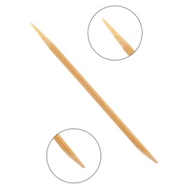 BambooMN 11cm 4mm Nail Cuticle Pushers/Cuticle Remover, Bamboo Wooden Stick, 100 Pieces | Great for DIY Wedding Nails