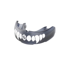 Shock Doctor Adult Braces Strapless Mouthguard, Adult , Black/white