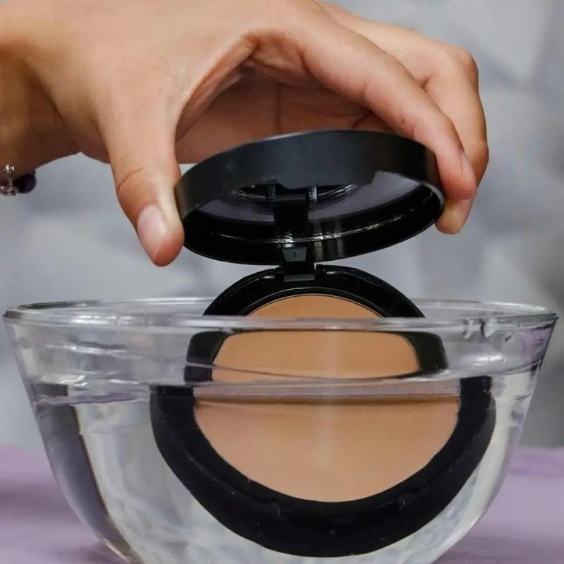 Maquillaje En Polvo Compacto 2 En 1 Contra Agua Seytú