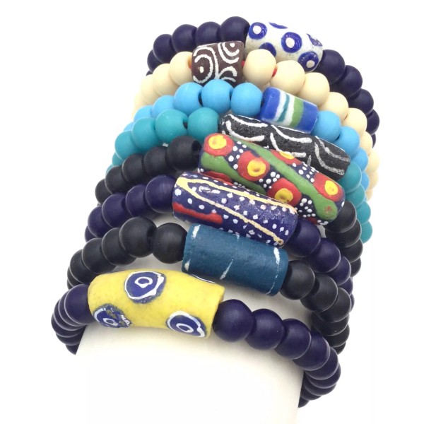 1  Cream Padre Fancy multi Colored bracelet-Afric