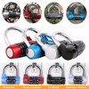 Black Gym Lock - 5 Letter Word & 5 Digit