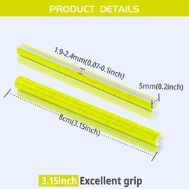 Cycling Reflectors, 96Pcs Bike Wheel Spoke Reflectors, Universal Bicycle Reflective Clips Warning Spoke Lights Covers - Fit for All Standard Bike - Easy Mount