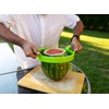 KOLORAE Extra Large Watermelon Slicer, Stainless Steel Cutter with Durable