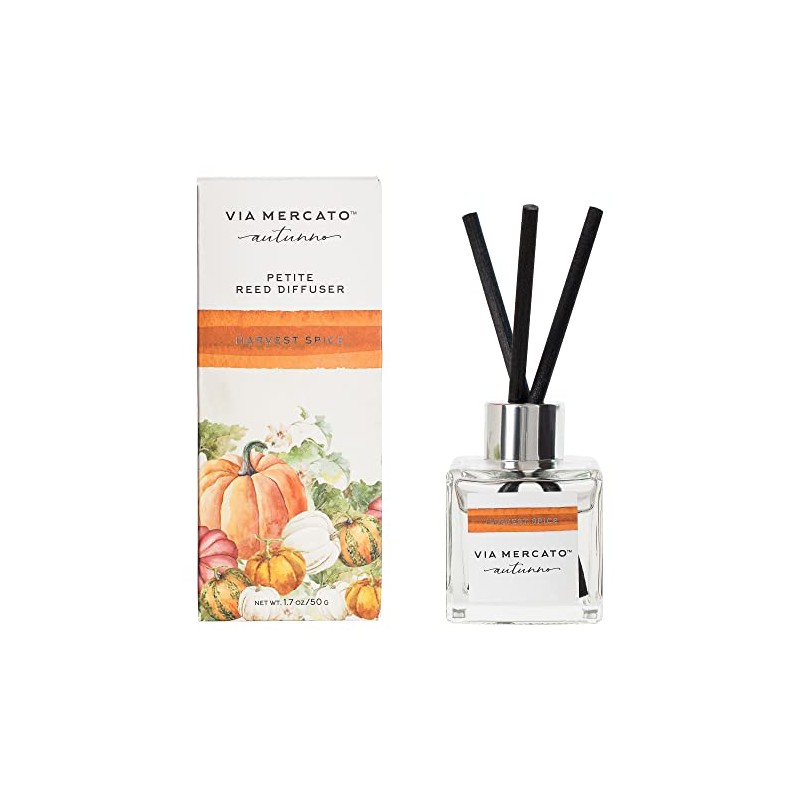 Via Mercato Autunno Home Frangrance Collection, Diffuser, 1.7 Fl oz,