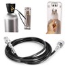 G5/8‑14 2.5m External Soda Hose Universal CO2 Gas Cylinder Refilling