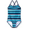 Kanu Surf Girls' Layla Beach Sport Banded 1 Piece Swimsuit,