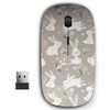 KAWAMOUSE 2.4G Ergonomic Portable USB Wireless Mouse for PC, Laptop,