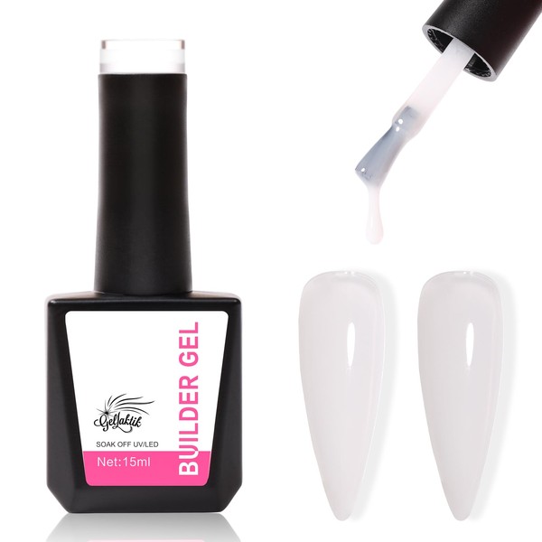 GELLAKTIK Builder Gel for Nails, 15ml 7 in 1 Builder