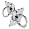 [2 Pack] Square Sparkling Cell Phone Ring Holder Stand,360 Degree