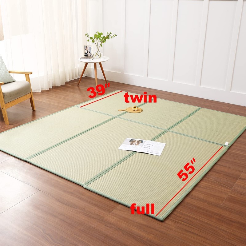 KITBRHOME KITBRHOME Tatami Mat (Twin 79" x 39" x 0.5"),