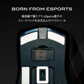QSPEC Mouse Sole Professional Gaming G PRO Gaming Mouse Wireless Jeep Pro Super Round Edge for Razer Viper Ultimate, SURUGA (PTFE Material))