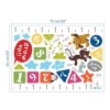 DaraBaby Vinil Decorativo Infantil Regla Medición Números Gato Yperro