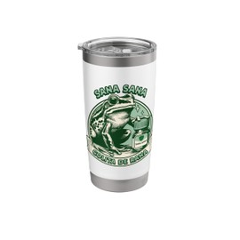 Sana Sana Colita De Rana Cute Mexican Frog - Mexican Saying Stainless Steel Insulated Tumbler
