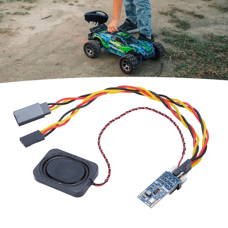SPYMINNPOO RC Truck Sound Module, RC Car Engine Sound Simulator