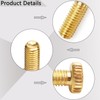 Unxuey Guitar Tremolo Bridge Fine Tuner Screws M5 Threaded Fine