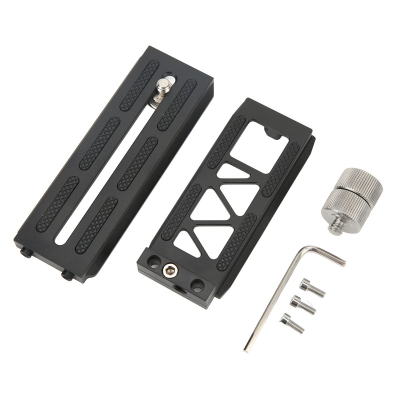 Camera Vertical Quick Release Plate Aluminium Alloy CNC Machining Camera