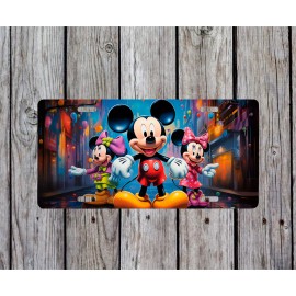 Unbranded Mickey Mouse Novelty License plate