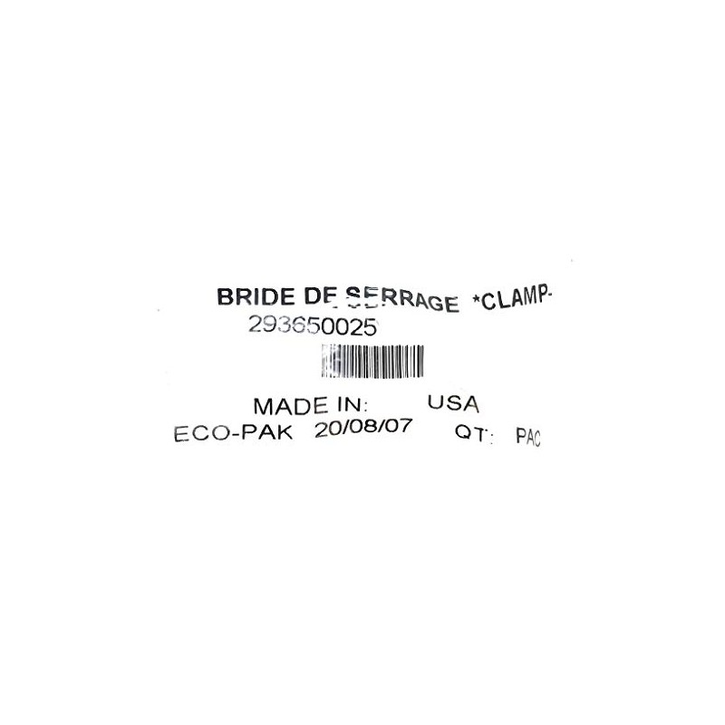 Ski-Doo New OEM Clamp-Oetiker 293650025