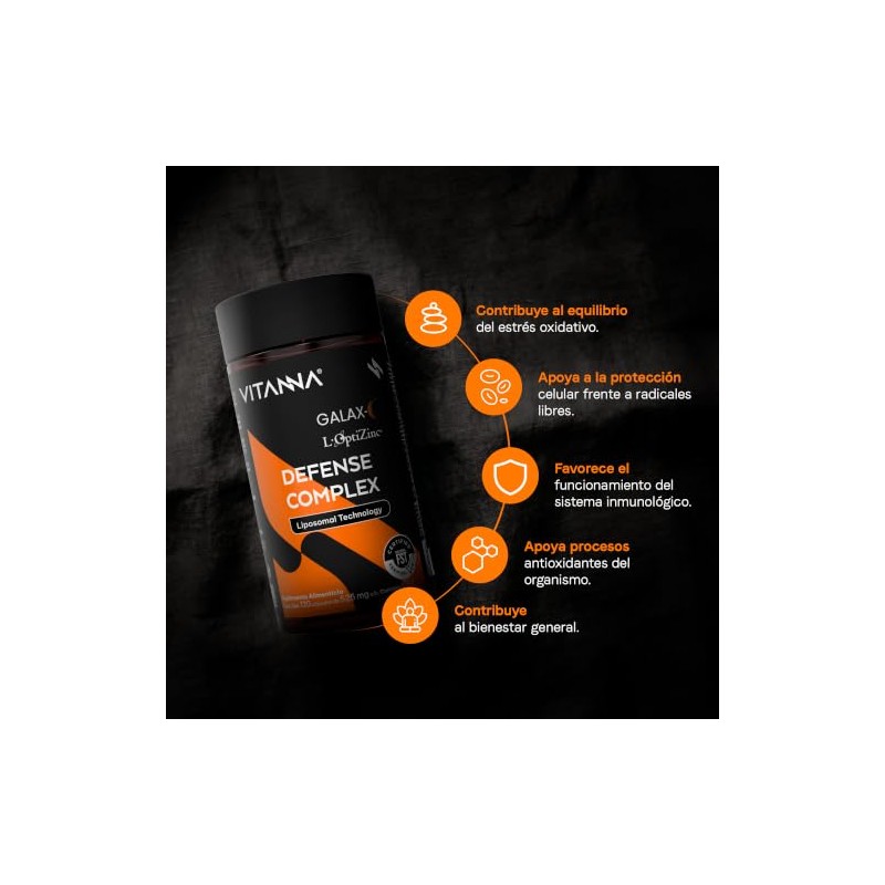 VITANNA® Defense Complex NAC Vitamina C Liposomal y Glutatión