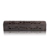 Wooden Incense Holder Cone Burner Coffin with Storage Compartment Organic
