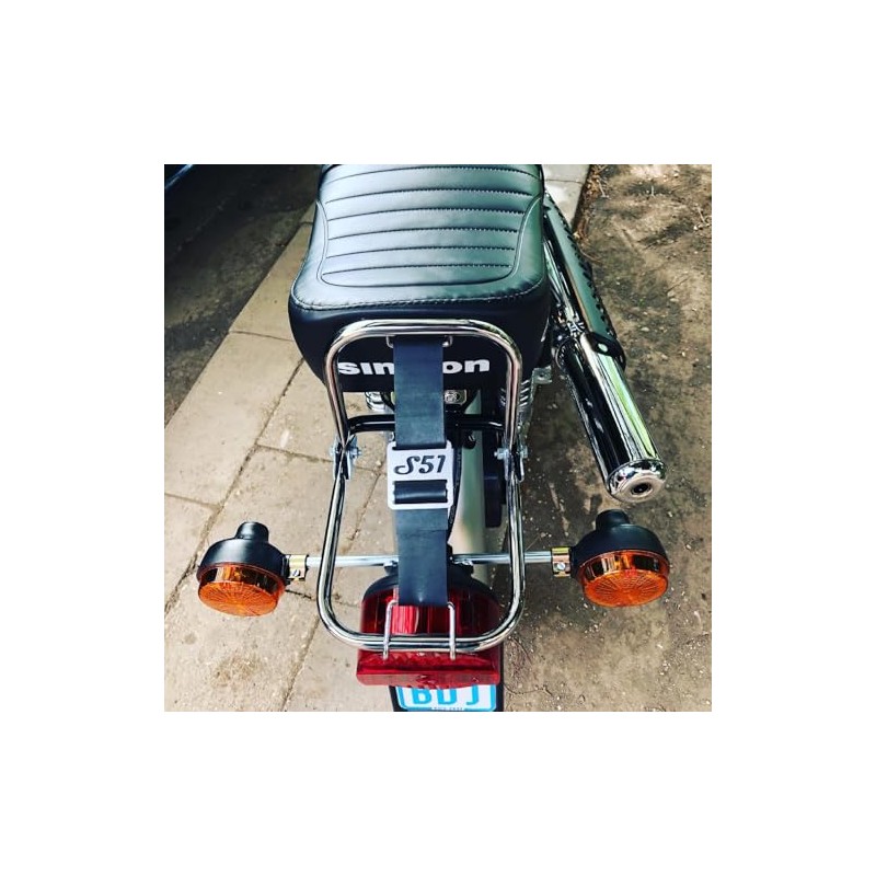 zwoatakter Simson S51 Rubber Pannier Rack Buckle S51