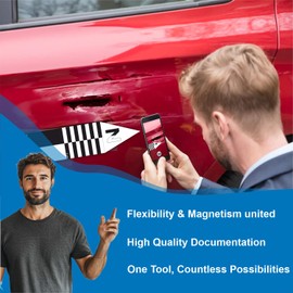 Expert Accessories | Magnets Rulers for Car Valuator | Appraiser Equipment | Gap Measure Crack Ruler & Measuring Tools for Real Estate Valuation | Valuation Report