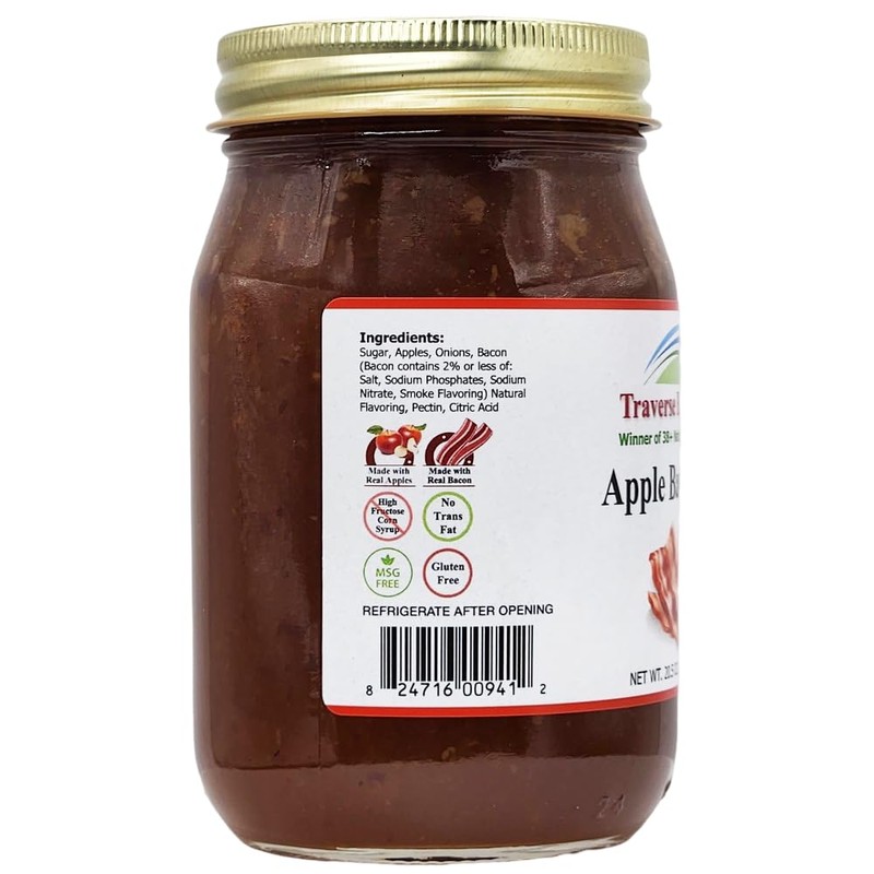 Traverse Bay Farms Bacon Lovers Combo – Apple Jam, Maple