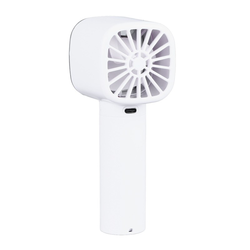 Handheld Turbo Fan ABS 3 Speeds USB Rechargeable Mini Portable