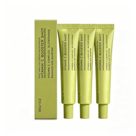 Vitamina C con Glutatión y Vitamina E, Sérum Facial Brillo y Antiarrugas, Tratamiento Unifica el Tono, Suaviza la Piel, Vitamin C Booster Shot, Uso Diario (3PC)