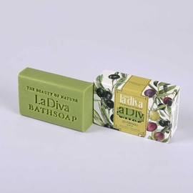 La Diva Olive Oil Soap 3.53 oz Moisturizer - Nourishing/For Hair and Skin Olive oil soap