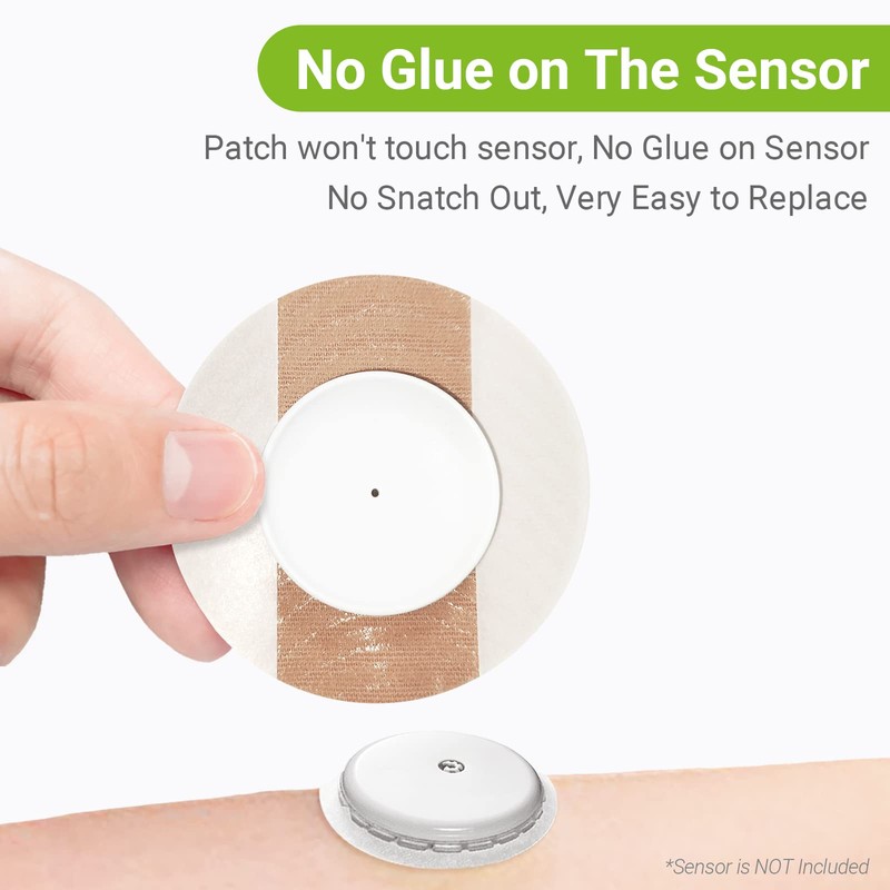 KOVOQ Libre 2 Sensor Covers, 25 Pack Freestyle Libre 2