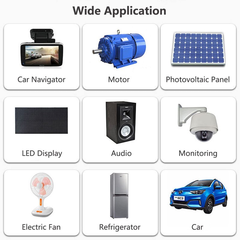 Voltage Converter 8-40V to 12V 10A 120W DC-DC Converter 24V