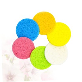 Baluue 15pcs Compressed Round Sponge Dishwashing and Sink Cleaning Sponge for Kitchen Pulp Absorbent and Random Colors