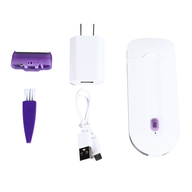 Women Painless Hair Removal Rechargeable With Washable Blades for Armpits