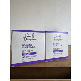 Carol’s Daughter 2 Pk Black Vanilla Edge Control: Moisture-Rich Smoother for All Curl Types, 2 Oz