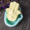 Hamsa Lotus in The Palm Silicone Soap Mold Khamsah Hamsa