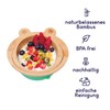 Kleiner Fuchs Baby Bamboo Bowl with Suction Cup, Bowl with