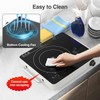 VBGK Electric Cooktop, 110V Touch and Knob Electric Stove Top,
