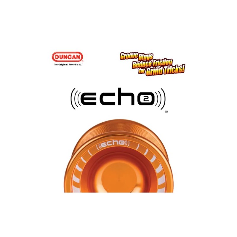 Duncan Toys Echo 2 YoYo [Verde], YoYo de Nivel Profesional