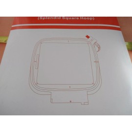 Sew Tech Splendid Square Hoop 120mm Viking Designer Ruby Diamond Pfaff Creative 412968202