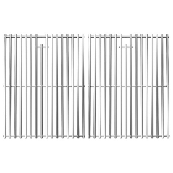 Uniflasy 17 Inches Cooking Grates for Home Depot Nexgrill 720-0830H 720-0830D, 720-0783E, 720-0783C Gas Grill Replacement Parts, Stainless Steel Uniflame Gas Grills Cooking Grids 2 Pack