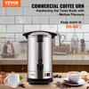 VEVOR Commercial Coffee Urn, 65Cups/10qt Stainless Steel Large Coffee Dispenser,