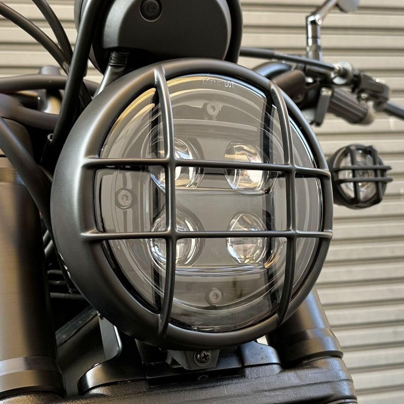 Honda Reble 250/500 Headlight Cover RB0189 / Diabolus by K-SPEED