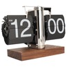 Digital Flip Down Clock Retro Automatic Turning Battery Operated Mechanical