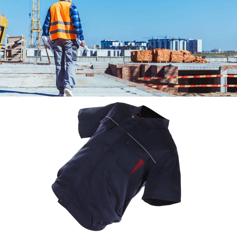 USB Cooling Jacket with Fans Short Sleeve USB Cooling Fan