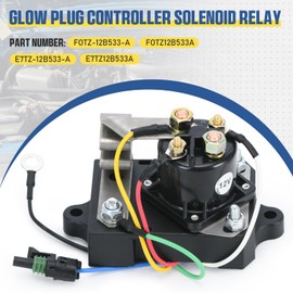 ZJTBLL E7TZ-12B533-A Glow Plug Module Controller Relay Compatible with Ford F250 F350 FSD E250 E350 7.3L IDI Diesel RX 1987-1994, Replacement Part Number# FOTZ-12B533-A
