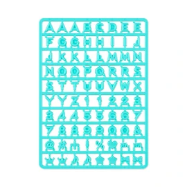 Sanrio 293172 Custom Alphabet Parts (Maipachirun), Green