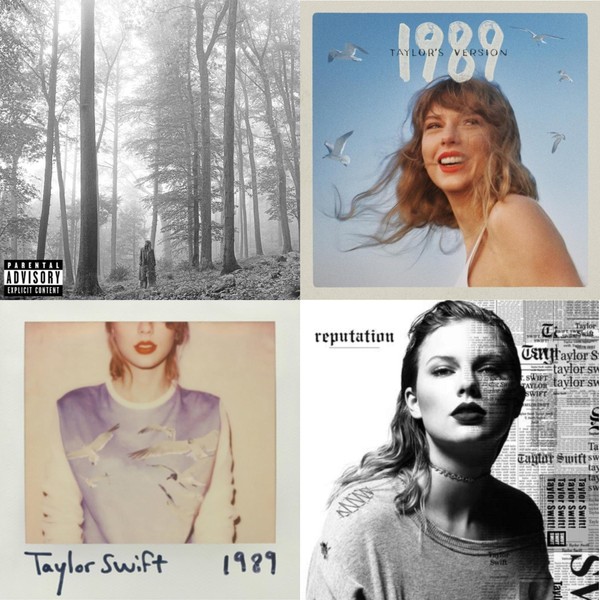 Folklore (X) & 1989 (Taylor's Version) & 1989 & Reputation